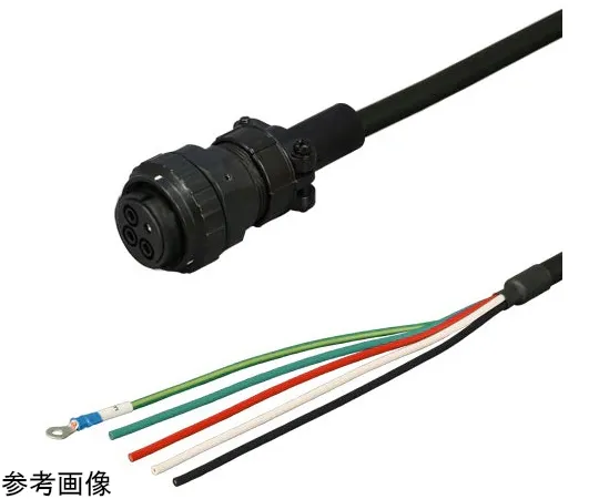 69-8927-84　Omron Compatible Power Cable DSVPWOM-CA1FS Movable (Shielded) 1m DSVPWOM-CA1FS-001-E　DSVPWOM-CA1FS-001-E