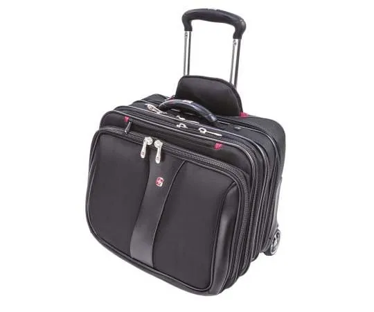 63-7699-83 Wenger Patriot 17in  Laptop Wheeled Case, Black WA-7953-02F00