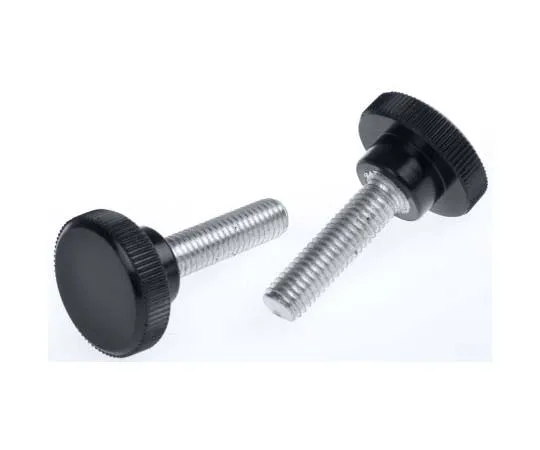 63-7714-82 RS PRO Black Duroplast Knob, M8 x 30 702-7554