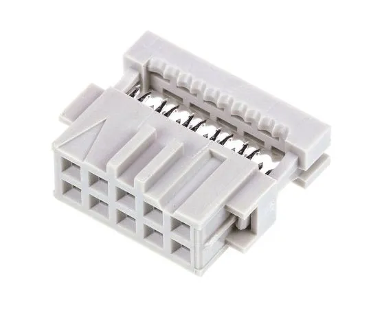 63-7684-73 TE Connectivity 10-Way IDC Connector Socket for Cable Mount, 2-Row 1-215882-0