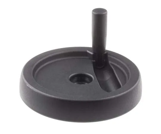 63-7715-67 RS PRO Black Thermoplastic Hand Wheel, 150mm 702-7841