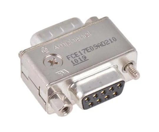 63-7718-91 Amphenol Filtered Adapter , For *** with 9 Way D-Sub Connector FCE17-E09AD-210