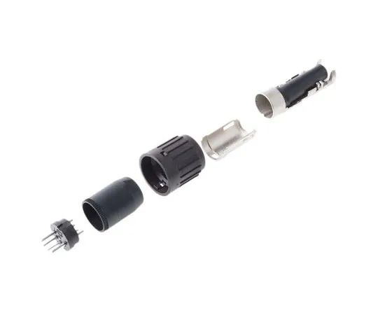 63-7559-10 Amphenol C 091 B Series, 5 Pole Din Plug Plug, 5A, 100 V ac T3394501