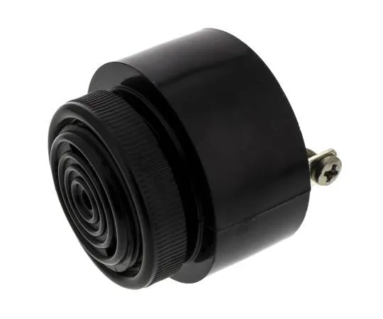 63-7617-02 RS PRO 6 → 28 V dc 80dB Panel Mount Fast Pulse Internal Piezo Buzzer, 2300 → 3300 Hz 535-8360