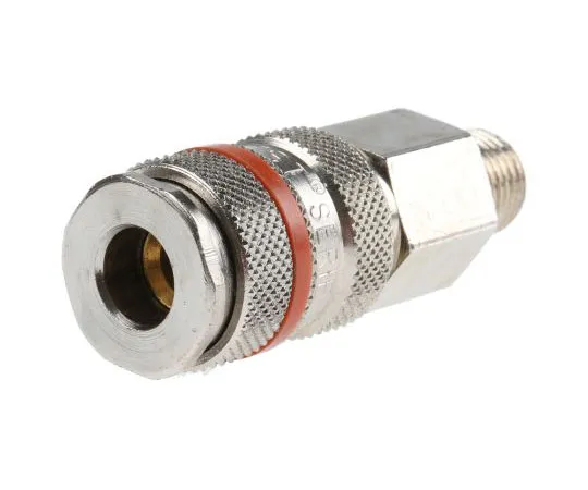 63-7662-33 RS PRO Pneumatic Quick Connect Coupling Brass 1/4 in Threaded 667-1743