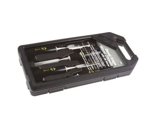 63-7554-56 CK 4 Piece Chrome Vanadium Steel Wood Chisel Set T1180