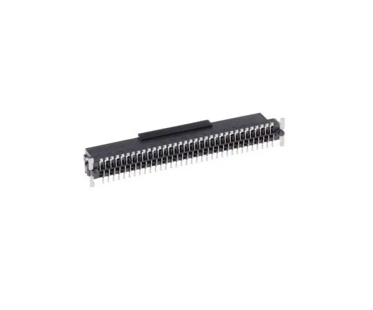 63-7554-14 ERNI SMC Series 1.27mm Pitch 68 Way 2 Row Straight PCB Socket, Surface Mount, Solder Termination 154720