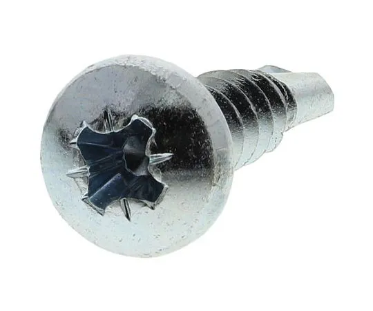 63-7627-80 RS PRO Bright Zinc Plated Steel Self Drilling Screw No. 10 x 19mm Long 546-6001