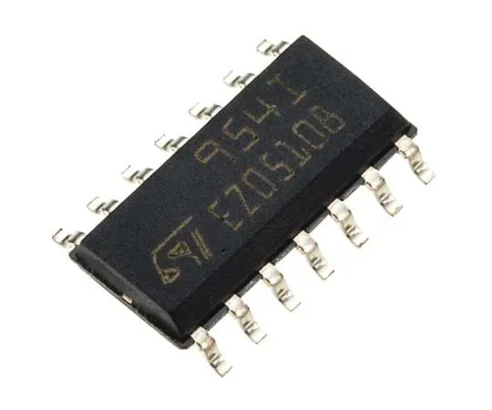 63-7745-97 TS954IDT STMicroelectronics, Op Amp, RRIO, 3MHz, 3 → 9 V, 14-Pin SOIC TS954IDT