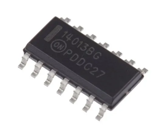 63-7605-77 ON Semiconductor MC14013BDG Dual D Type Flip Flop IC, 14-Pin SOIC MC14013BDG