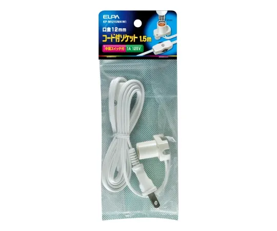 62-8565-10 Socket with cord KP-M1215NH(W)