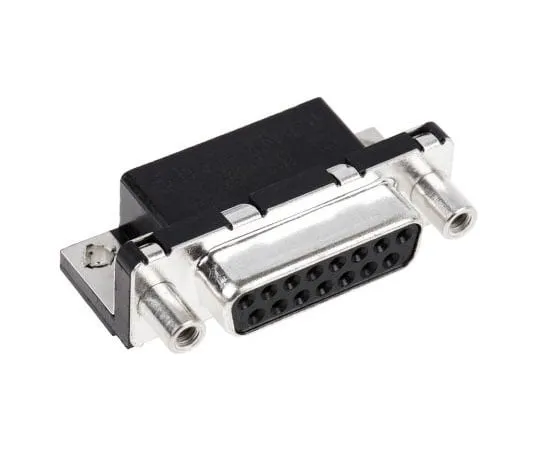 63-7624-55 Amphenol FCI Delta D Series, 15 Way Right Angle Through Hole PCB D-sub Connector Socket, 2.74mm Pitch D15S13A4GV00LF