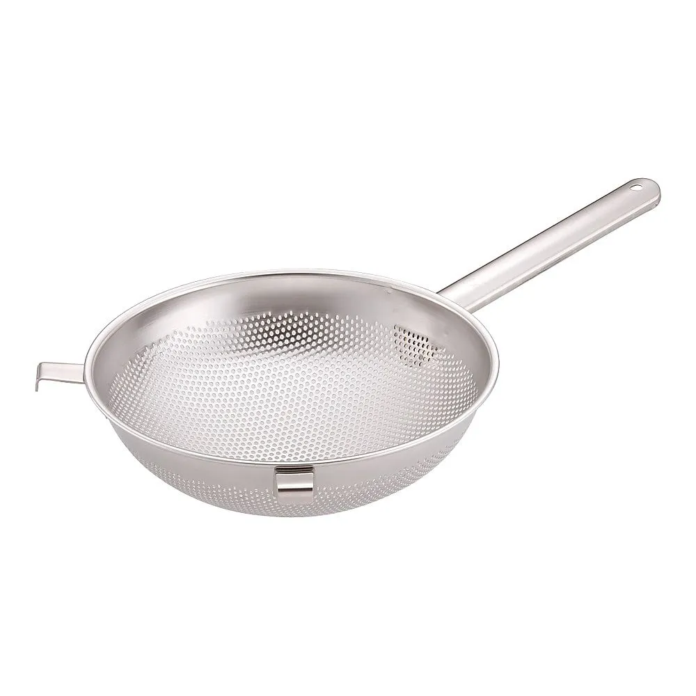 63-1252-94 UK18-8 Punching Strainer with Hook 24 cm