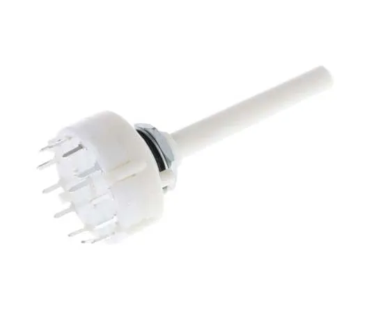 63-7740-10　Lorlin, 12 Position SP12T Rotary Switch, 150 mA @ 250 V ac, Through Hole　CKF1049