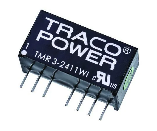 63-7658-12 TRACOPOWER TMR 3WI 3W Isolated DC-DC Converter Through Hole, Voltage in 9 → 36 V dc, Voltage out 5V dc TMR 3-2411WI