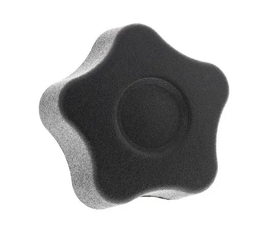 63-7550-75 Elesa Black Polymer Knob 69811, M4 x 10 69811