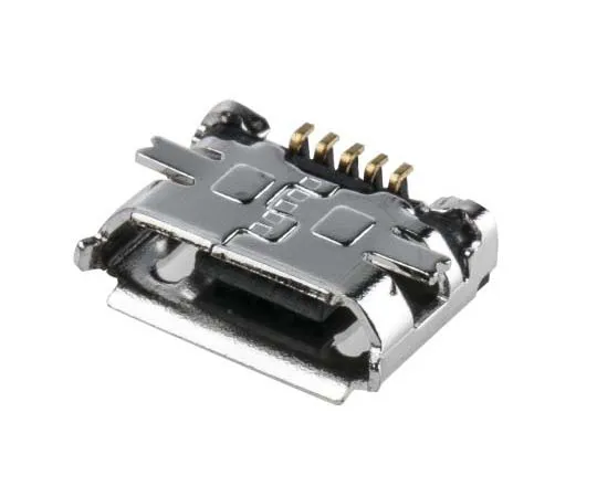 63-7745-47　Amphenol FCI B 2.0 Micro USB Connector Receptacle, Right Angle　10104110-0001LF
