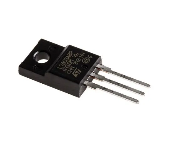 63-7693-25 STMicroelectronics, 5 V Linear Voltage Regulator, 1A, 1-Channel, 2% 3-Pin, TO-220FP L7805ABP L7805ABP