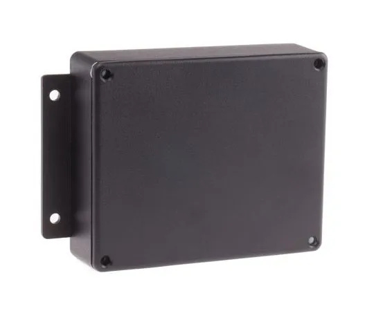 63-7642-65 RS PRO Die Cast Aluminium Enclosure, IP66, Shielded, Flanged, 139.8 x 89.7 x 55.2mm 621-4924