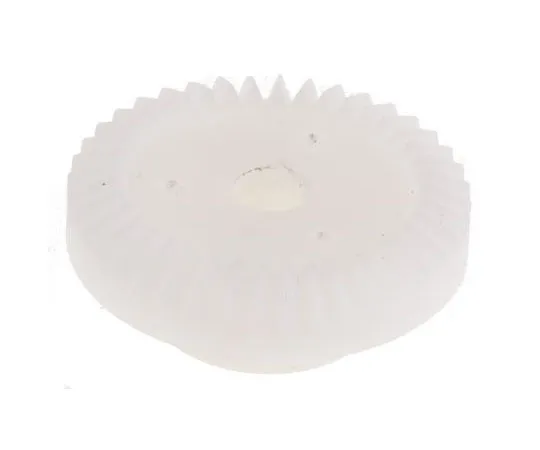 63-7606-78 RS PRO POM 40 Teeth Bevel Gear, 26 (Gear) °, 26 (Pinion) °, 34 (Pinion) °, 63 (Gear) ° Pitch , 30° 29' (Pinion), 65° 521-6070