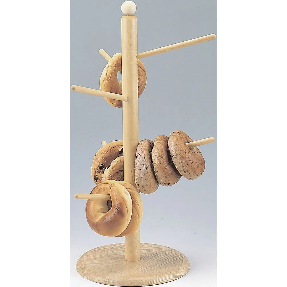 63-1256-43 Wooden Bagel Stand CW-20