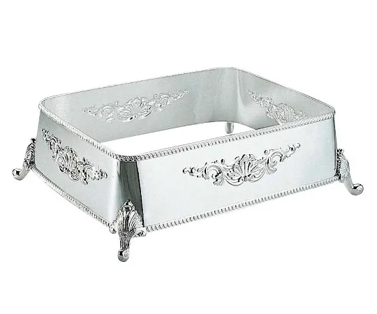 63-7167-96 H Western White Square Bonding Table for 20 inch, 3 Types Plated 2358630