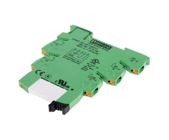 63-7738-65 Phoenix Contact PLC-RPT- 24UC/21 Series 24V ac/dc DIN Rail Interface Relay Module, SPDT 2900300
