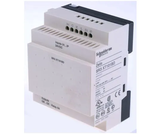 63-7565-32 Schneider Electric Zelio Expansion Module, 24 V dc Relay, 6 x Input, 4 x Output Without Display SR3XT101BD
