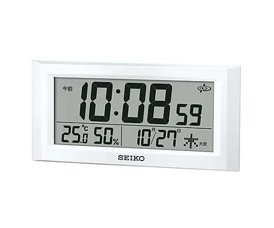 62-9156-28　[Satellite Radio Wave] Wall, Table Clock (Large Size)　EA798CS-1