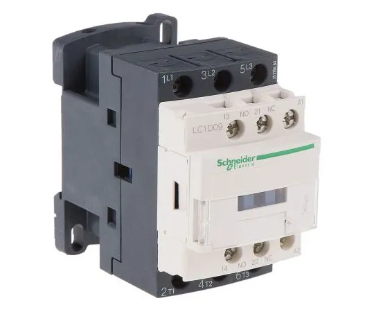 63-7631-03 Schneider Electric 3 Pole Contactor, 9 A, 110 V ac Coil, TeSys D, 3NO, 4 kW LC1D09FE7