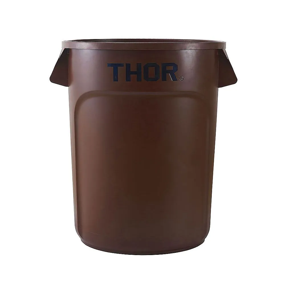 64-4200-80 Round Container 121 L Brown 1013