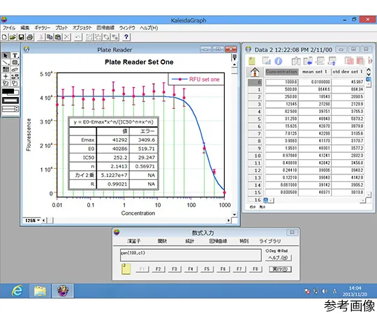 67-3057-01 Graph creation and data analysis software KaleidaGraph for Windows