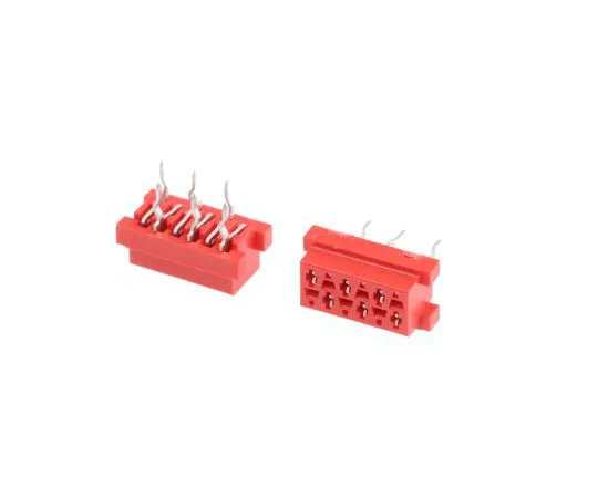 63-7680-82 TE Connectivity Micro-MaTch Series 2.54mm Pitch 6 Way 2 Row Straight PCB Socket, Through Hole, Solder Termination 215079-6