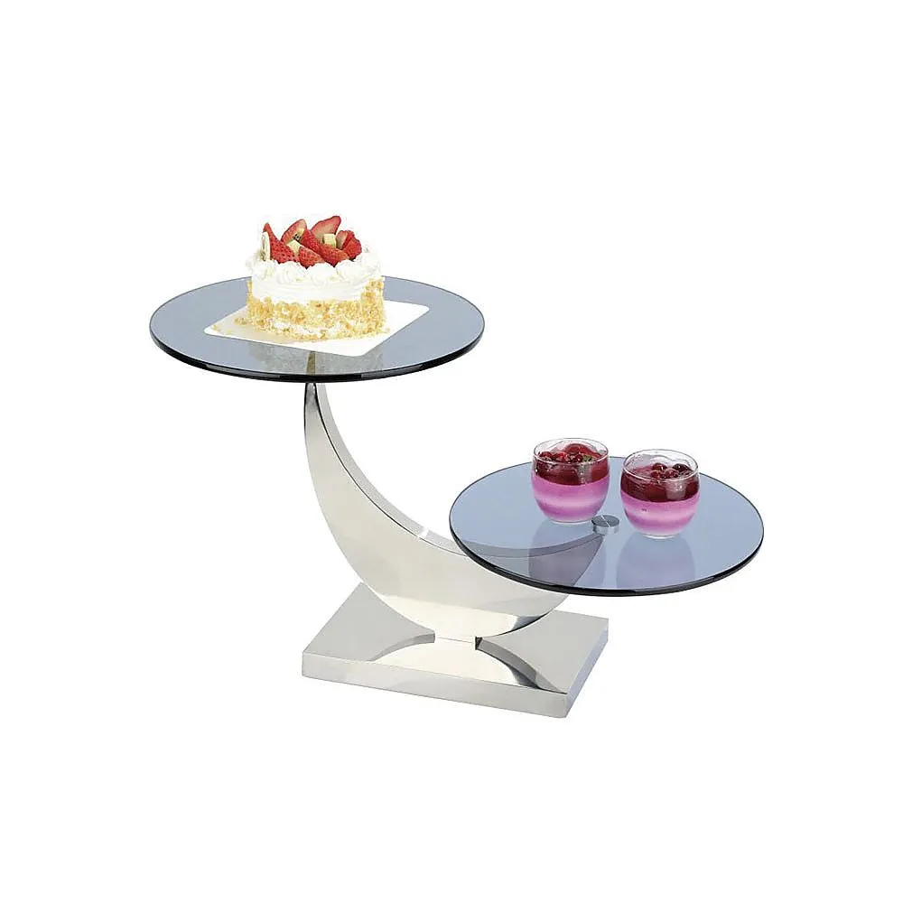 63-1260-80 KINGO 2-Stage Cake Display Stand