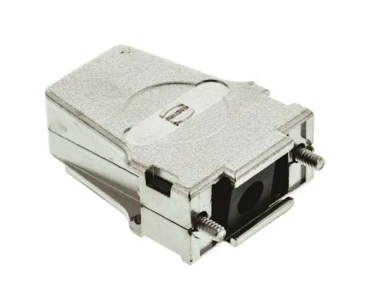 63-7700-53 Harting D-Sub Series Metal D-sub Connector Backshell, 9 Way, Strain Relief 9670090344