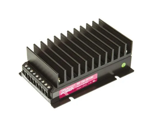 63-7657-60 TRACOPOWER TEP 150WI 150W Isolated DC-DC Converter Through Hole, Voltage in 9 → 36 V dc, Voltage out 28V dc TEP 150-2416WI