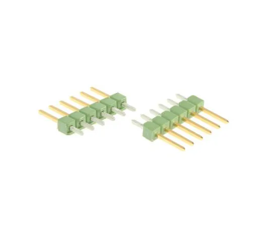 63-7668-11 TE Connectivity AMPMODU MOD II, 6 Way, 1 Row, Straight Pin Header 826629-6