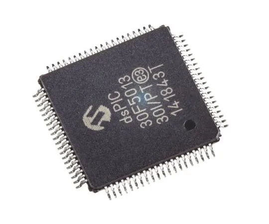 63-7660-35 Microchip dsPIC30F, 16bit Digital Signal Processor 30MIPS 1.024 kB, 66 kB Flash 80-Pin TQFP dsPIC30F5013-30I/PT