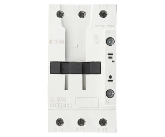 63-7602-87 Eaton 3 Pole Contactor, 40 A, 400 V ac Coil, xStart, 3NO, 18.5 kW 277768 & DILM40(400V50HZ,440V60HZ)