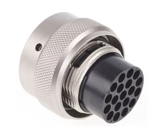 63-7598-89 Souriau UTO Series, 19 Way Cable Mount MIL Spec Circular Connector Plug, Pin Contacts,Shell Size 16, Bayonet Coupling UT061619PH