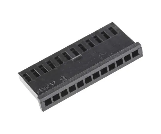 63-7598-07 TE Connectivity AMPMODU MOD II Female Connector Housing, 2.54mm Pitch, 12 Way, 1 Row 280514