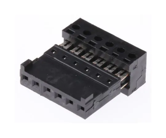 63-7595-38 Stelvio Kontek 6-Way IDC Connector Socket for Cable Mount, 1-Row 4782837106470