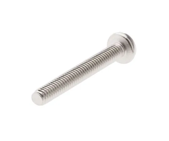 63-7574-23 RS PRO, M4 Pan Head, 30mm Brass Slot Nickel Plated0.7 482-8694