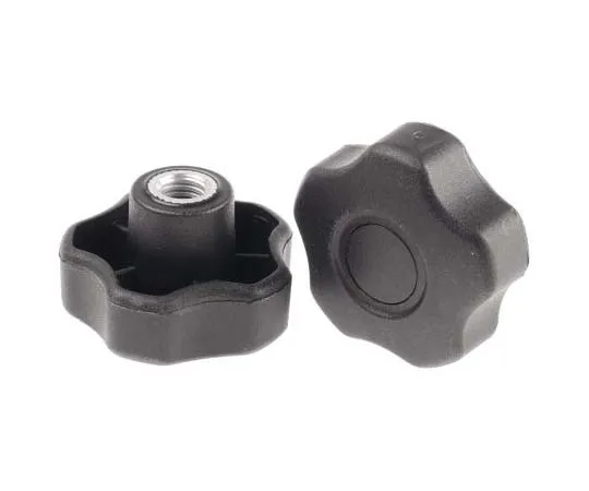 63-7714-95 RS PRO Black Thermoplastic Knob, M10 x 15 702-7601
