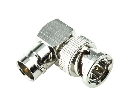 63-7711-61 Right Angle 75Ω RF Adapter BNC Plug to BNC Socket 0 → 1GHz B5072A1-ND3G-75