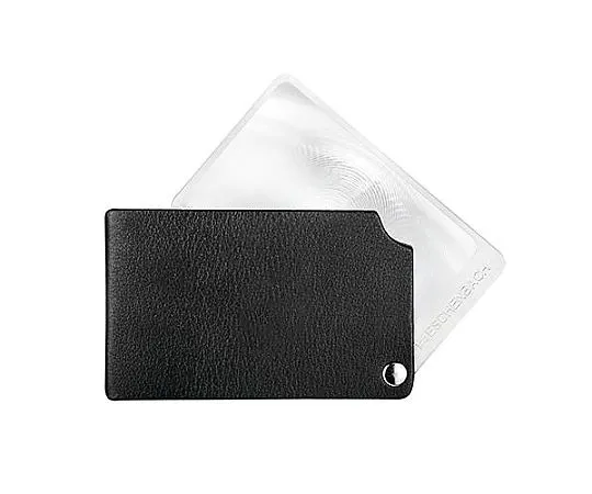 65-3889-18　x2.5/48x74mm Pocket Loupe (Square/Black)　EA756B-93
