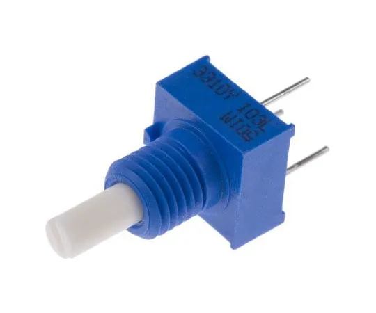 63-7608-56 Bourns 1 Gang Rotary Conductive Plastic Potentiometer with a 3.18 mm Dia. Shaft, 10kΩ, ±20%, 0.25W, Linear 3310Y-001-103L