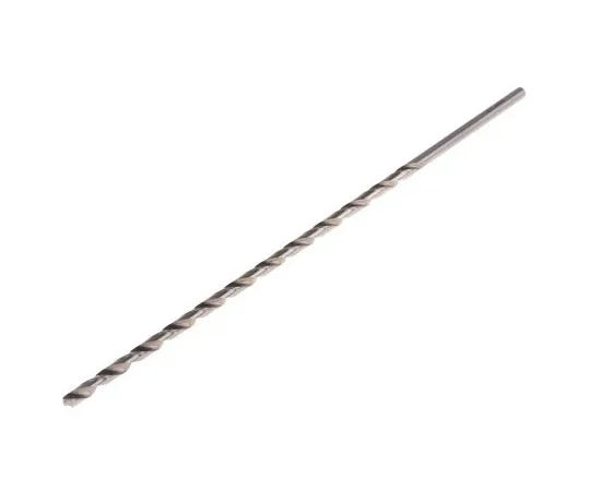 63-7610-25 RS PRO HSS 4mm Jobber; Long Drill Bit, 200 mm Plain Shank 522-6645