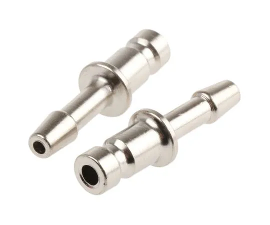63-7662-40 RS PRO Pneumatic Quick Connect Coupling Brass 3mm Hose Barb 667-1774