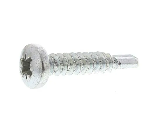 63-7627-81 RS PRO Bright Zinc Plated Steel Self Drilling Screw No. 10 x 25mm Long 546-6017